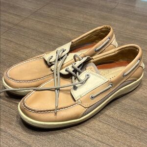 Men's Tan Sperry Boat Shoes